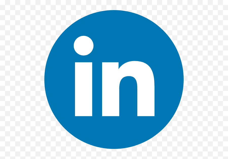 Circle Linkedin Logo Media Network - Linkedin Circular Logo Png Emoji,Linkedin Logo