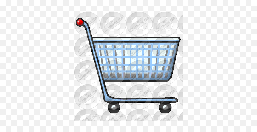 Shopping Cart Picture For Classroom - Empty Emoji,Shopping Cart Clipart