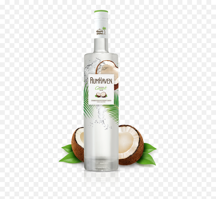 Rumhaven Coconut Rum Liqueur - Rum Haven Coconut Rum Emoji,Malibu Rum Logo