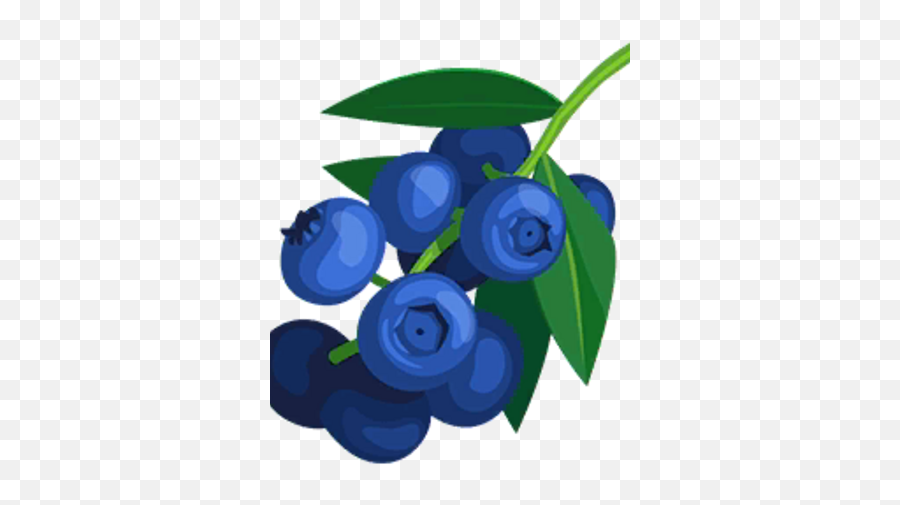 Blueberries - Clip Art Emoji,Blueberries Png
