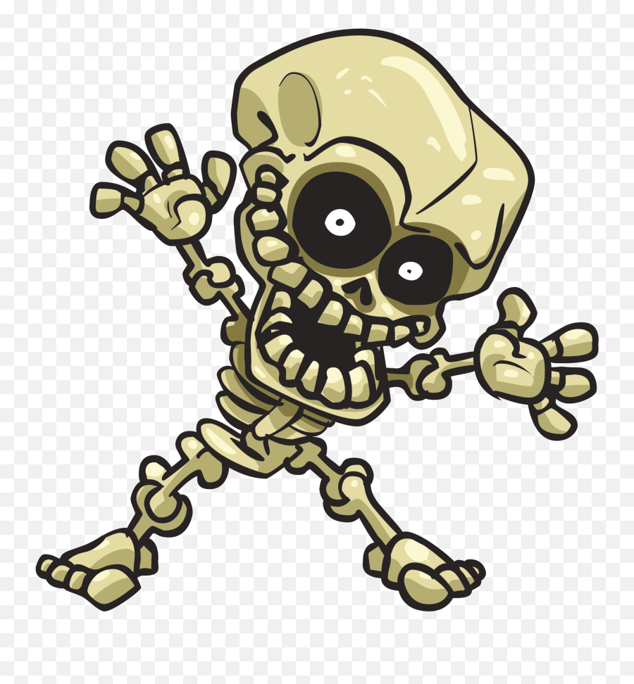 Dabbing Skeleton Png - Skeleton Cartoon Transparent Emoji,Skeleton Clipart