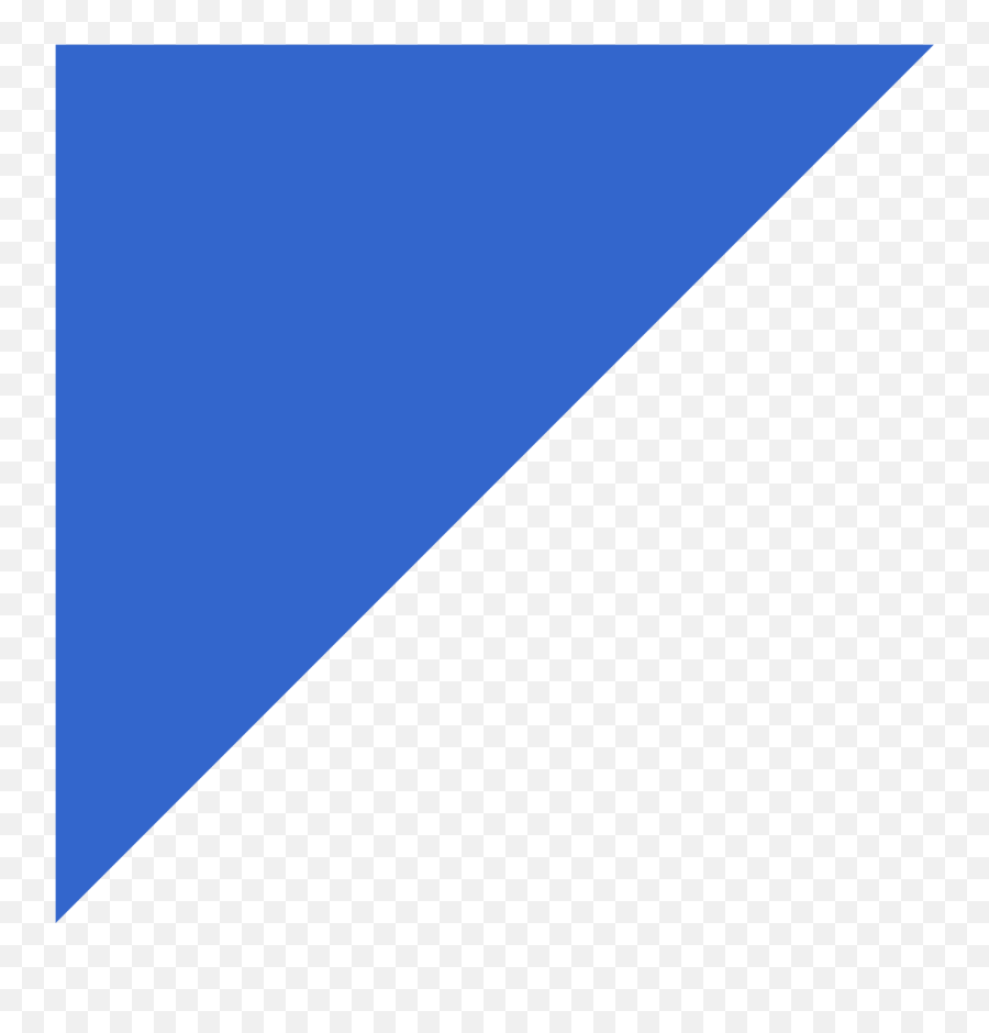 Blue Triangle Png Transparent Png - Blue Triangle Png Transparent Background Emoji,Triangle Transparent Background