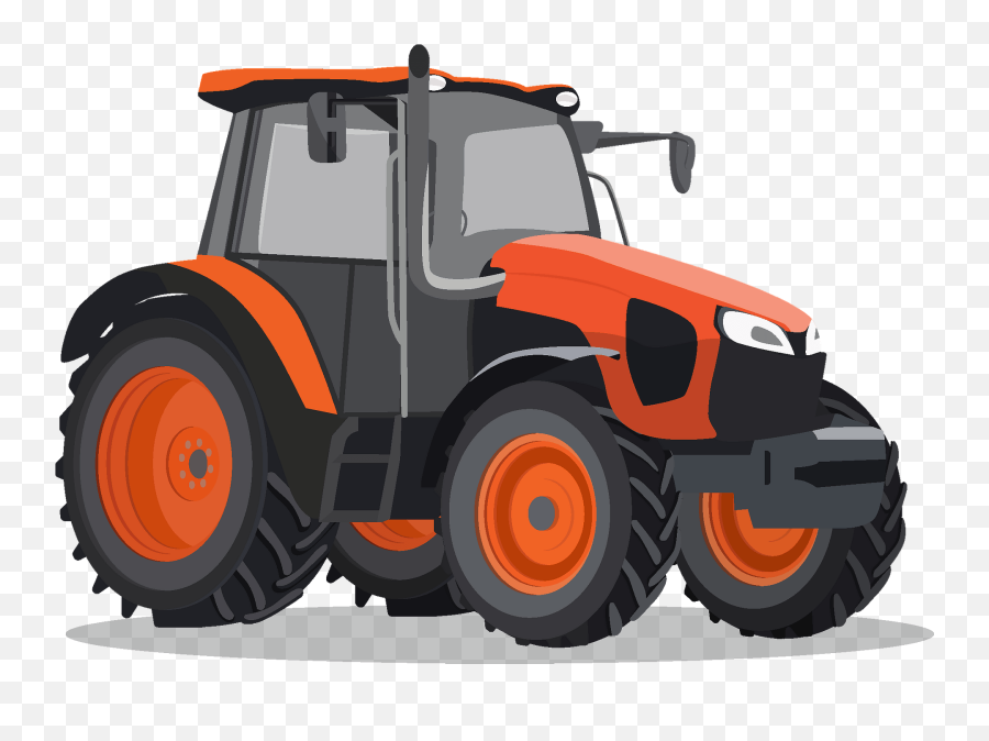 Tractor Clipart - Tractor Clipart Emoji,Tractor Clipart