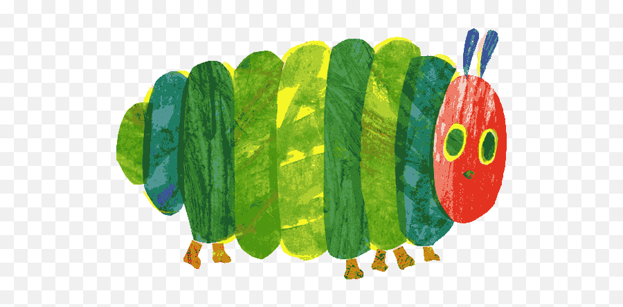 Very Hungry Caterpillar Fat Caterpillar - Transparent The Very Hungry Caterpillar Png Emoji,Caterpillar Clipart