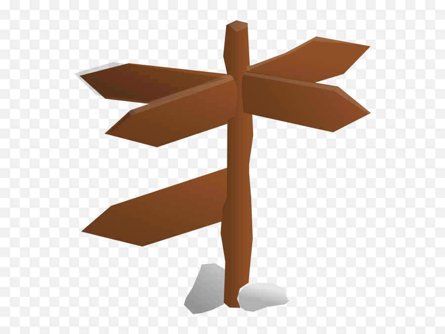 Download Wood Sign Arrow Png Download - Transparent Sign Post Cartoon Emoji,Wood Sign Clipart