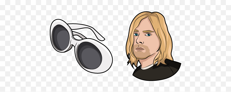 Kurt Cobain Cursor Emoji,Kurt Cobain Png