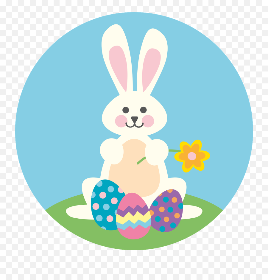 Easter Bunny Rabbit Emoji,Easter Blessings Clipart