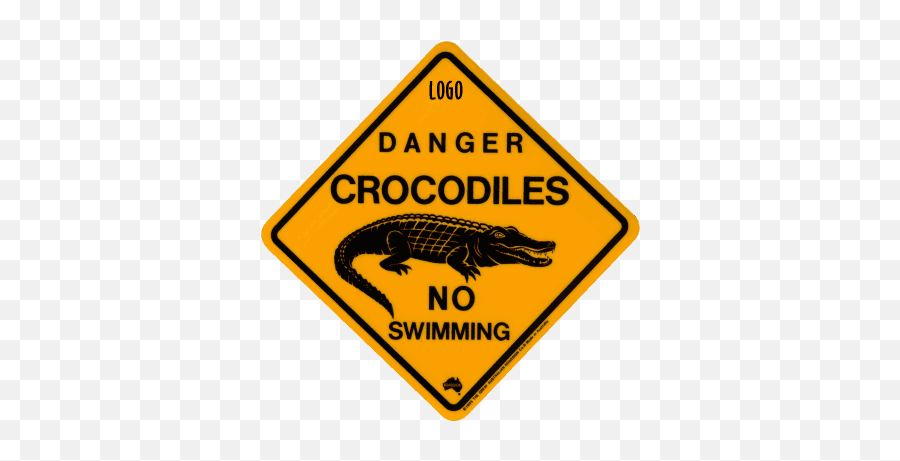 Corporate Road Signs Crocodile - Clipart Best Australia Road Sign Crocodile Emoji,Alligator Logo