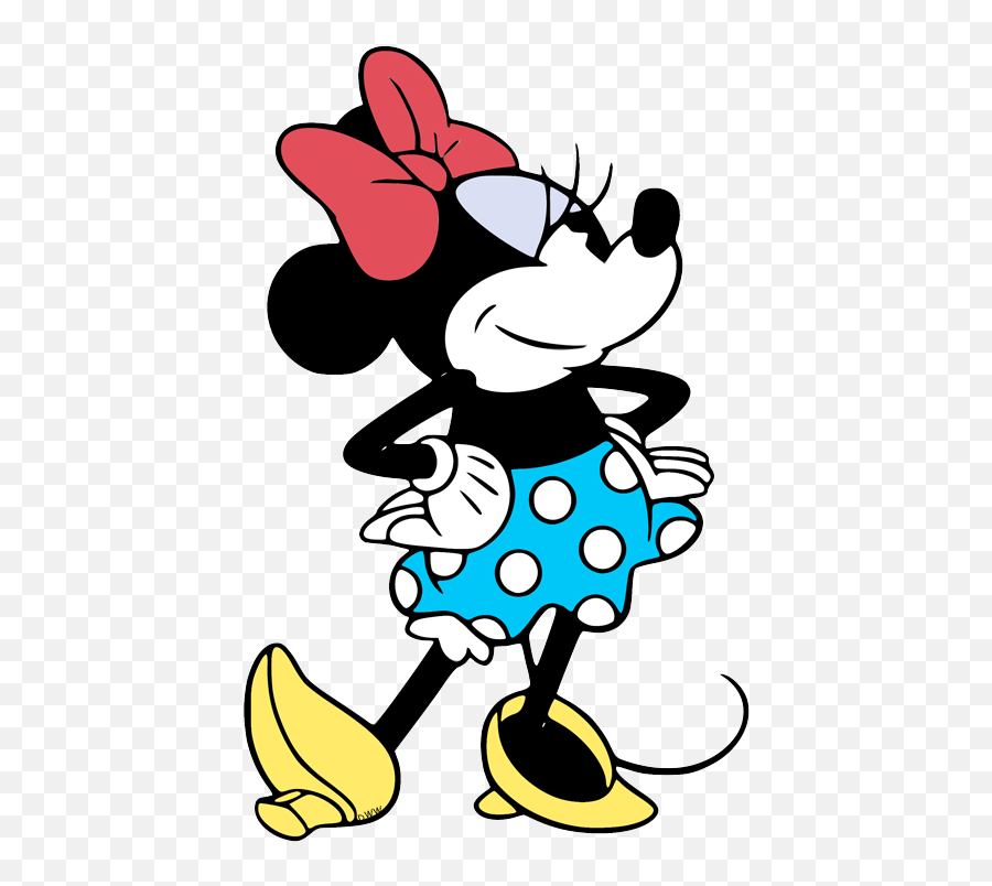 Classic Minnie Mouse Clip Art Disney Clip Art Galore Emoji,Minnie Head Png