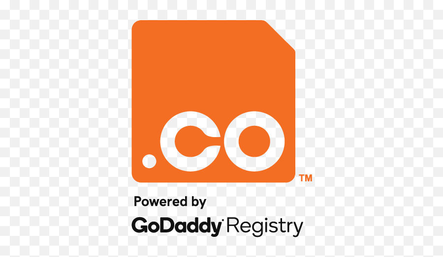 Goco Official Website For The Co Domain Learn About Co Emoji,Go Daddy Logo