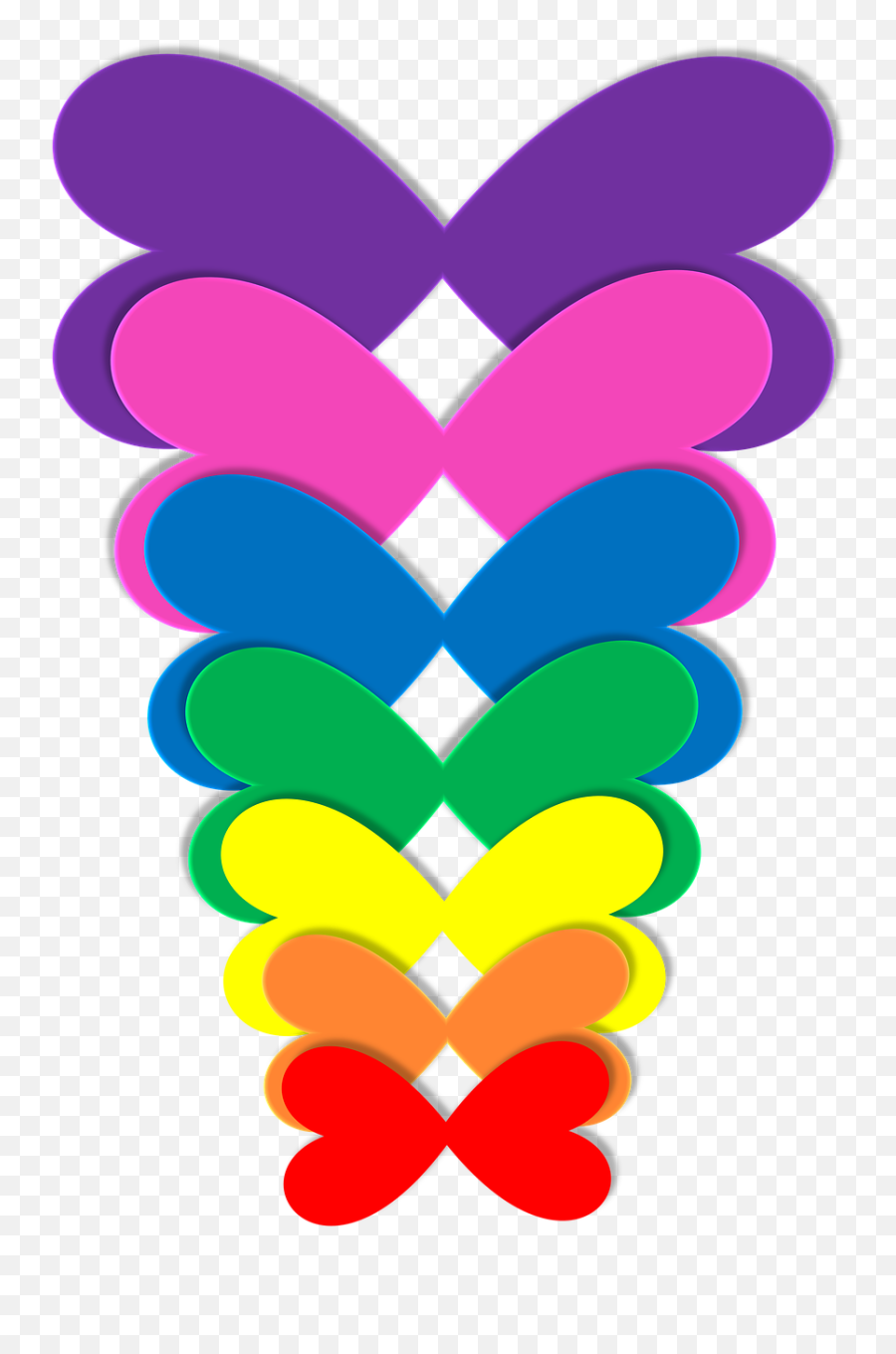 Rainbow Flower Cliparts 19 Buy Clip Art - Arco Iris De Emoji,Iris Flower Clipart