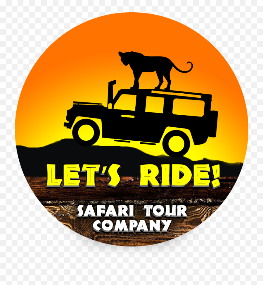 Lets Ride Safari - Tour And Travel Company Logo Emoji,Safari Logo
