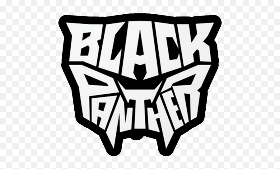 Marvel Black Panther Logo Posted - Marvel Black Panther Logo Patch Emoji,Black Panther Logo