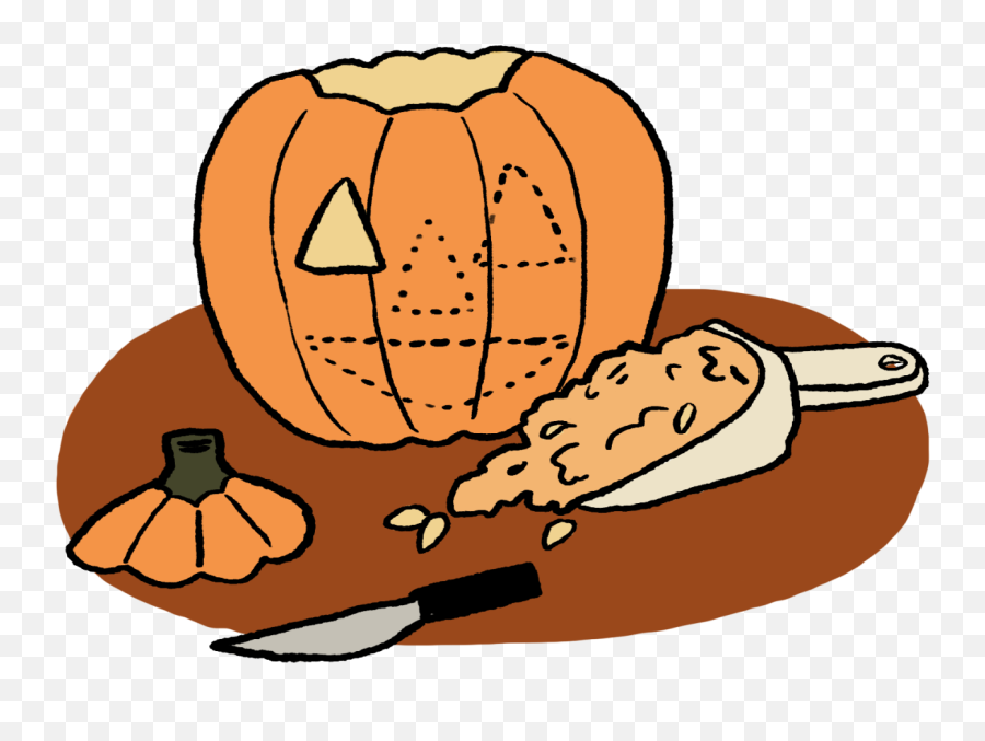 Covid - 19 Safe Activities To Do On Halloween U2013 Trinitonian Emoji,Pumpkin Seeds Clipart