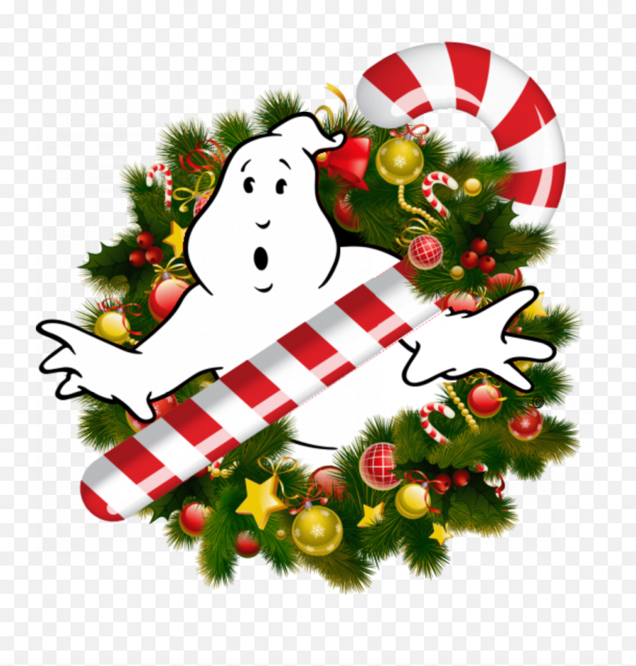 Figured Ide Make A Christmas Logo - Ghostbusters Christmas Logo Emoji,Ghostbusters Logo