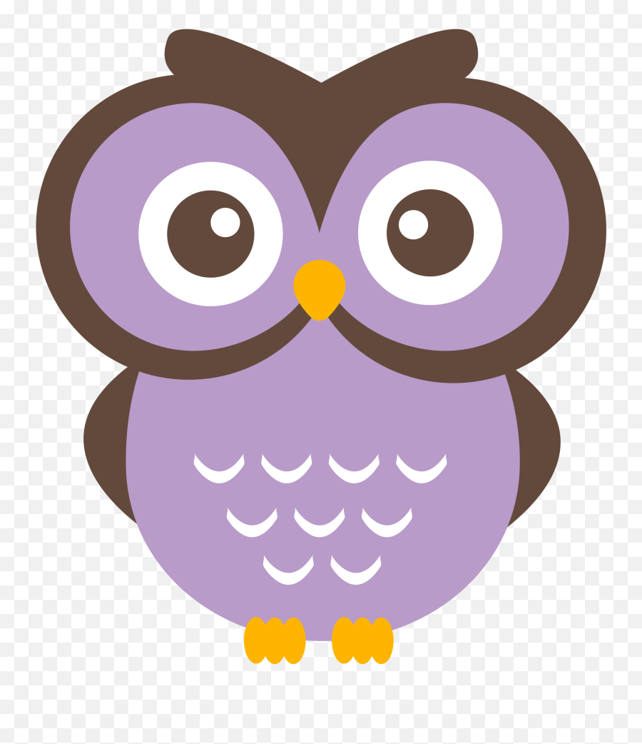Owl Clipart Academic Owl Academic - Purple Owl Clipart Png Emoji,Owl Clipart Black And White