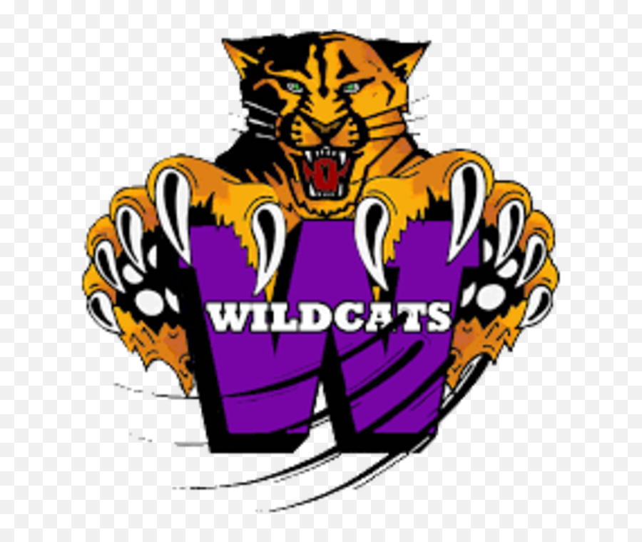 Download Wildcat Clipart Glidden - Wossman Wildcats Logo Emoji,Wildcat Clipart