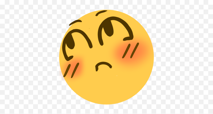 Discord Shy Emoji Transparent - Discord Blushing Emoji,Discord Emoji Png