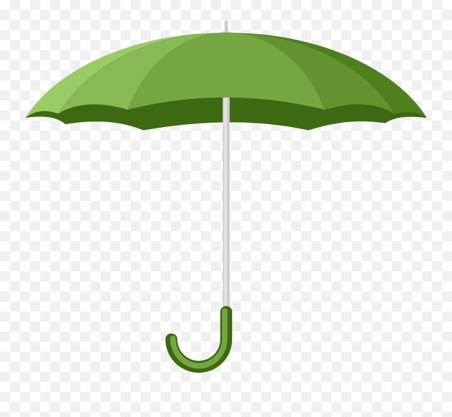 Green Umbrella Clipart - Transparent Green Umbrella Emoji,Green Clipart