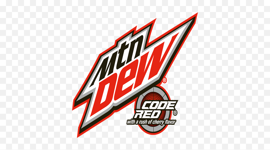 Mountain Dew Code Red Logo Emoji,Red Mt Logo