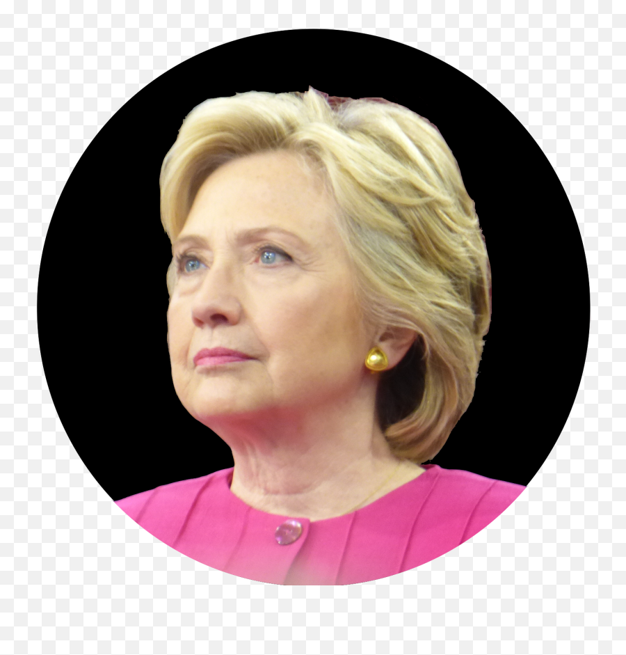 Filehillary Rodham Clinton Circle 28352757670 Black - Circle Image With Person Transparent Background Emoji,Hillary Clinton Png