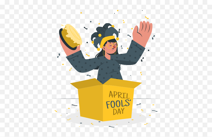 April Fools Day Customizable Isometric - Podium Emoji,April Fools Day Clipart