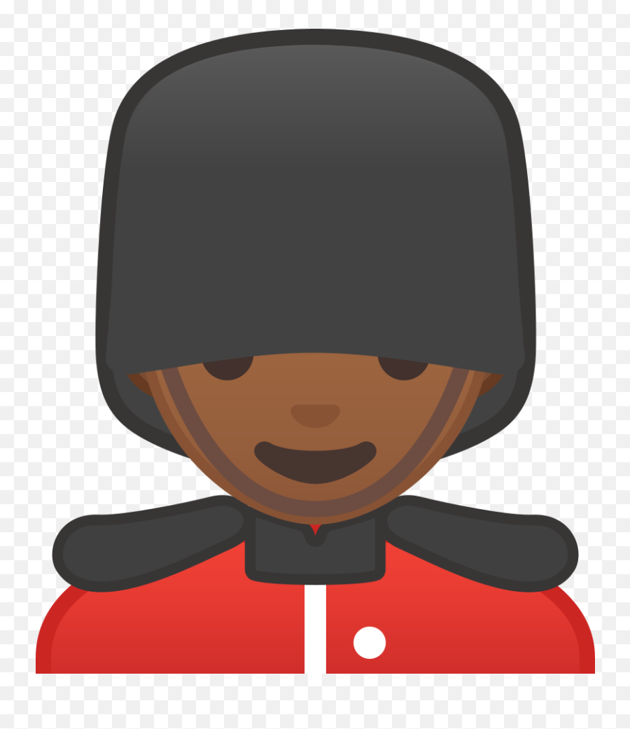 Man Guard Medium Dark Skin Tone Icon - Human Skin Color Emoji,Color Guard Clipart