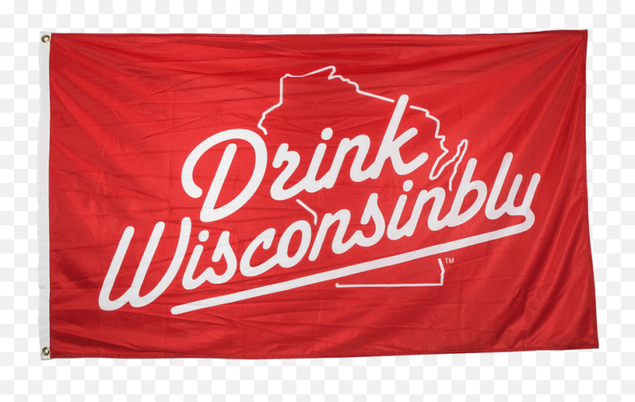 Red U0026 White Flag - Drink Wisconsinbly Emoji,White Flag Png