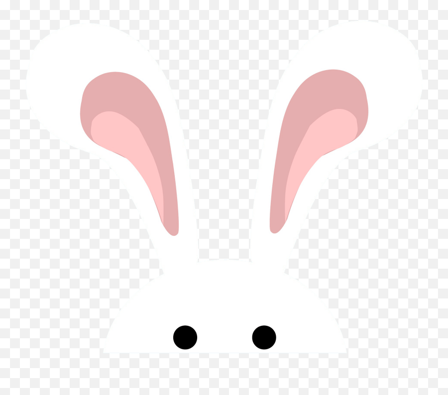 Shy Bunny Clipart Free Download Transparent Png Creazilla - Cute Bunny Head Transparent Emoji,Shy Clipart