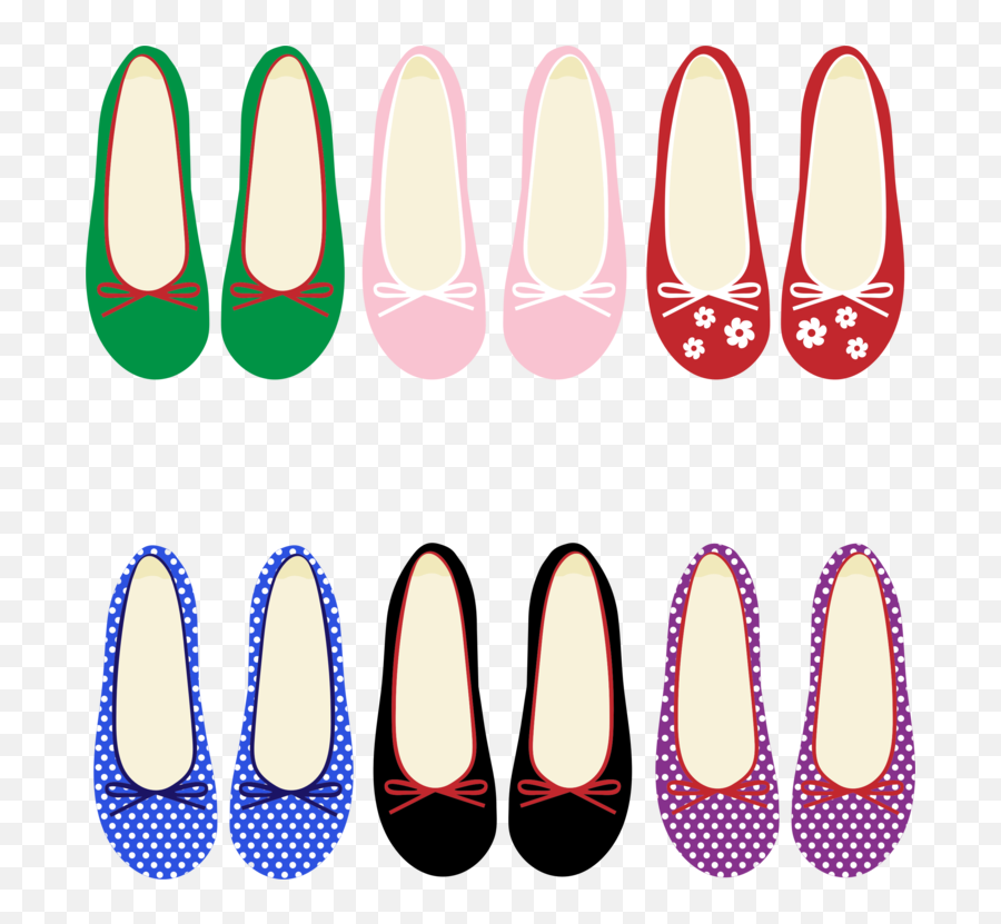 Ballet Shoe Footwear High - Heeled Shoe Ballet Flat Womenu0027s Shoes Emoji,Ballet Slippers Clipart