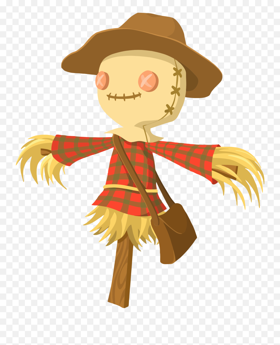 Download Scarecrow Clipart Transparent - Clipart Scarecrow Emoji,Scarecrow Clipart
