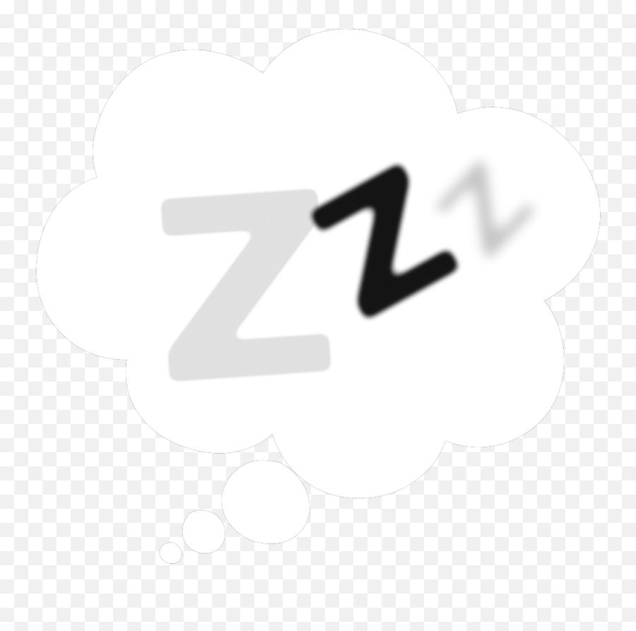 Zzzs - Dot Emoji,Zzz Png