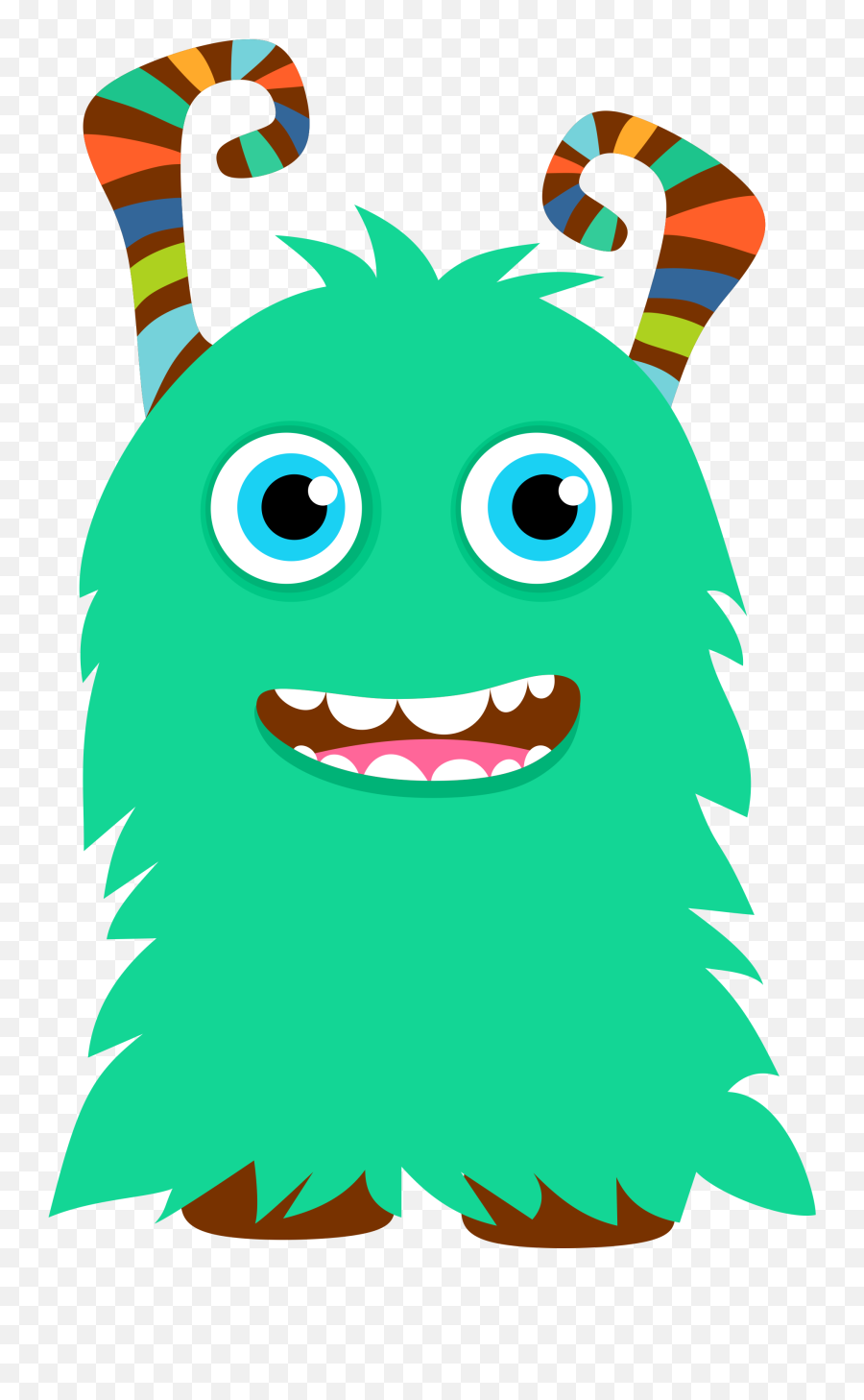 Free Cartoon Monster Cliparts Download - Monster Clip Art Emoji,Monster Clipart