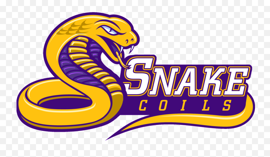 Snake Coils Purple Logo - Coker University Cobras Logo Png Emoji,Snake Logo