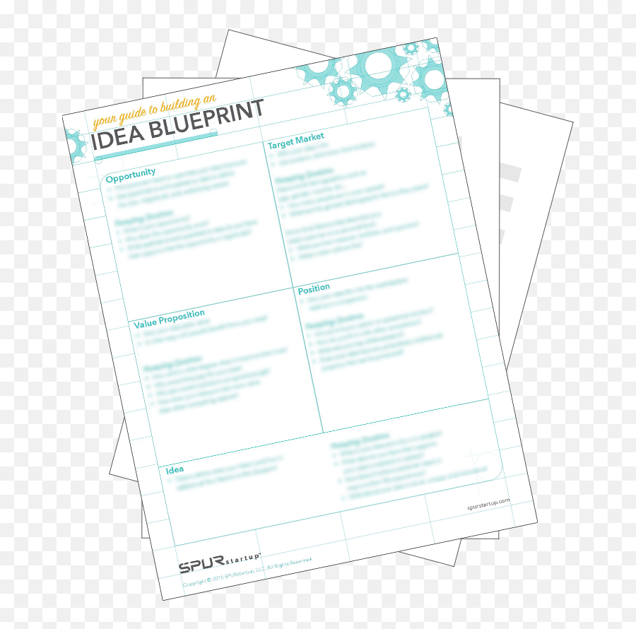 Idea Blueprint U2014 Spur - Document Emoji,Ideas Png
