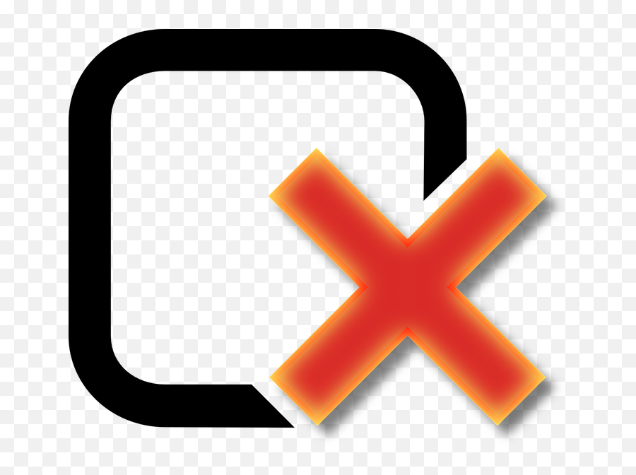 Download Hd Checkbox Unchecked Cross - Check Box Not Check Box Emoji,Checkbox Clipart