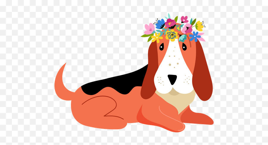 Premium Dog Illustration Download In Emoji,Basset Hound Clipart