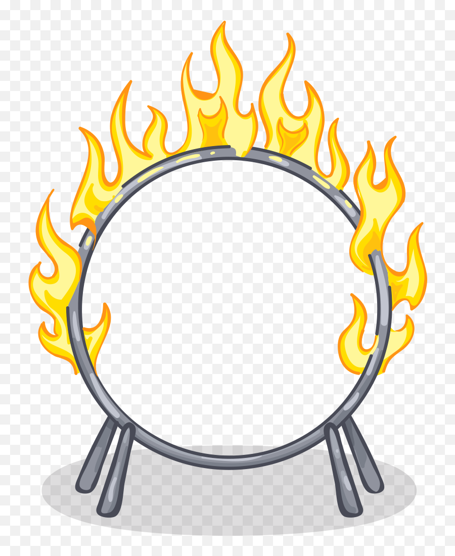 Flame Circle Png - Ring Of Fire Clipart Ring Of Fire Ring Of Fire Circus Clipart Emoji,Fire Clipart