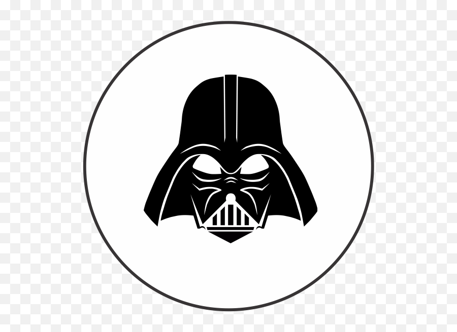 Darth Vader Svg Clipart Emoji,Darth Vader Clipart Black And White