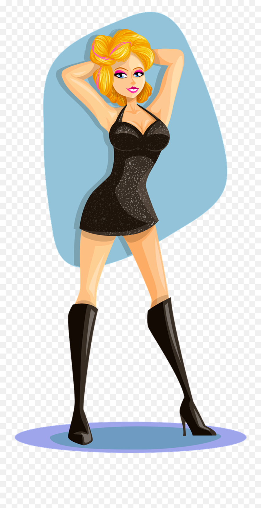 Party Girl - Party Girl Png Transparent Png Hd Png Emoji,Party Girl Png