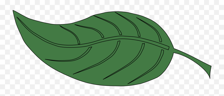 Green Leaf Svg Vector Green Leaf Clip Art - Svg Clipart Emoji,Green Leaves Clipart