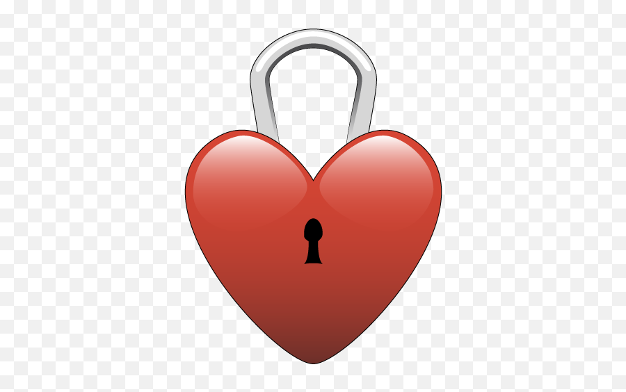 Heart Lock Clipart - Printable Lock Heart And Key Clipart Emoji,Lock Clipart