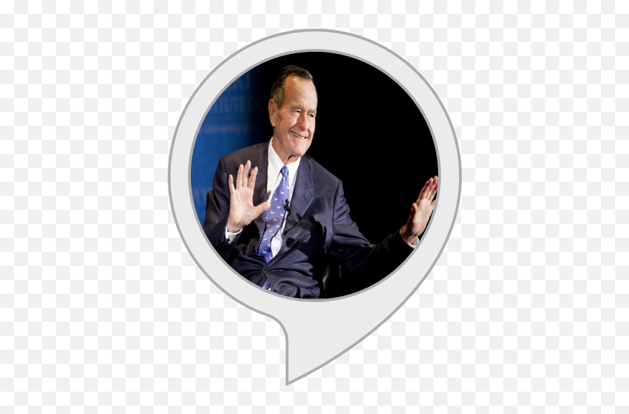 Amazoncom Fast Fact President George Hw Bush Alexa Skills Emoji,George W Bush Png