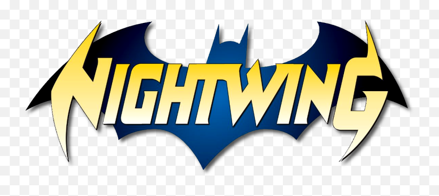 Nightwing Logo Png - Nightwing Comics Logo Png Emoji,Nightwing Logo
