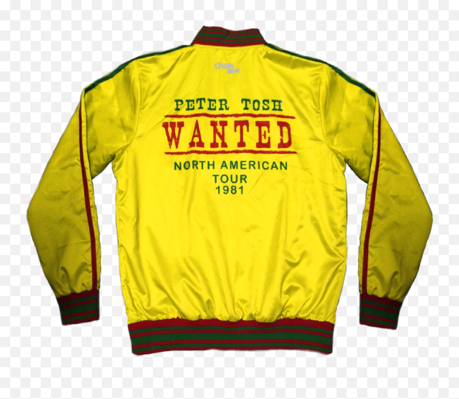 Peter Tosh Chalk Line Legends Satin Jacket - Wanted Emoji,Chalk Line Png