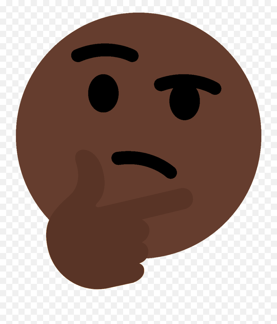 Download Thinking Png Emoji - Smiley Png Image With No Happy,Thinking Emoji Transparent