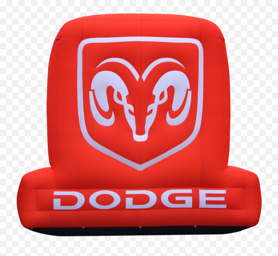 Giant Inflatable Dodge Logo - Dodge Logo Emoji,Dodge Logo