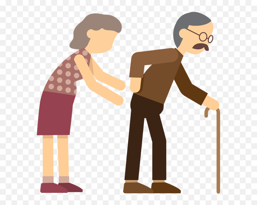 Collection Of Old Man Clipart - Transparent Old People Cartoon Png Emoji,Old Man Clipart