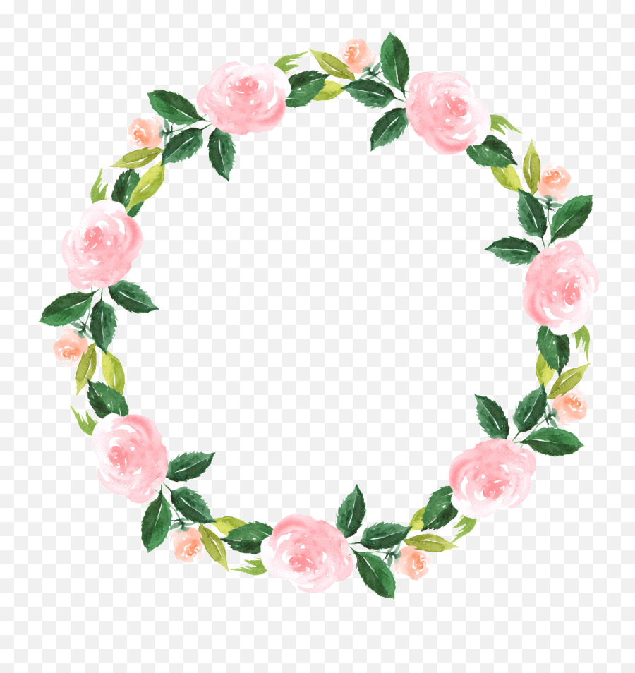 Hand Painted Pink Rose Flower Png Transparent Clipart - Full Baby Pink Flowers Png Emoji,Pink Flower Png