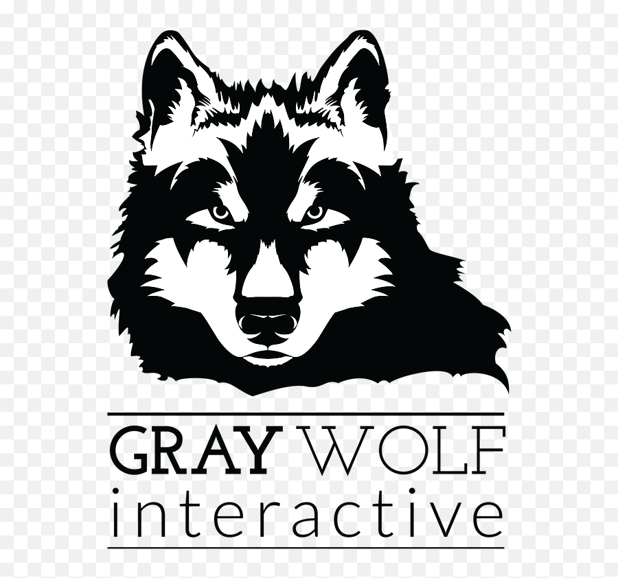 Wolf Icon Png - Black And White Wolf Lone Emoji,Wolf Logos